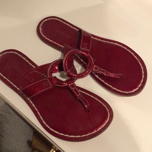 Red Bernardo Sandals